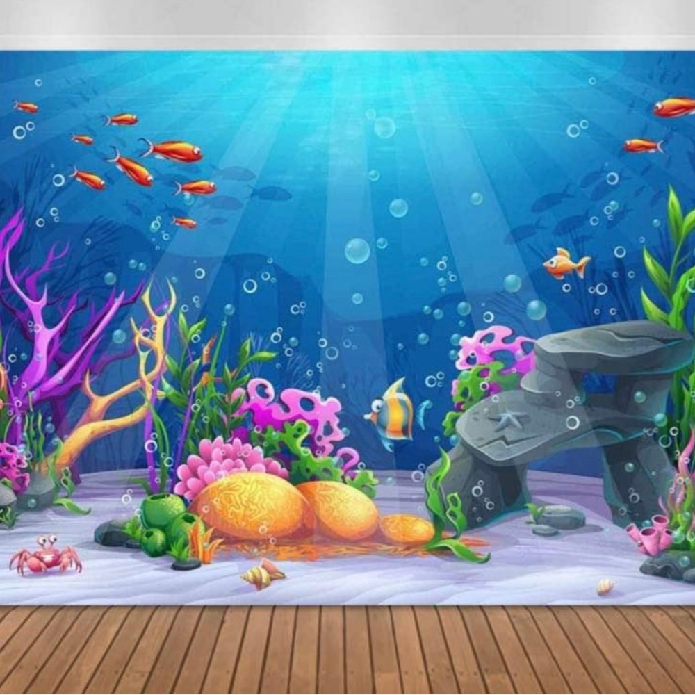 Under the sea backdrop